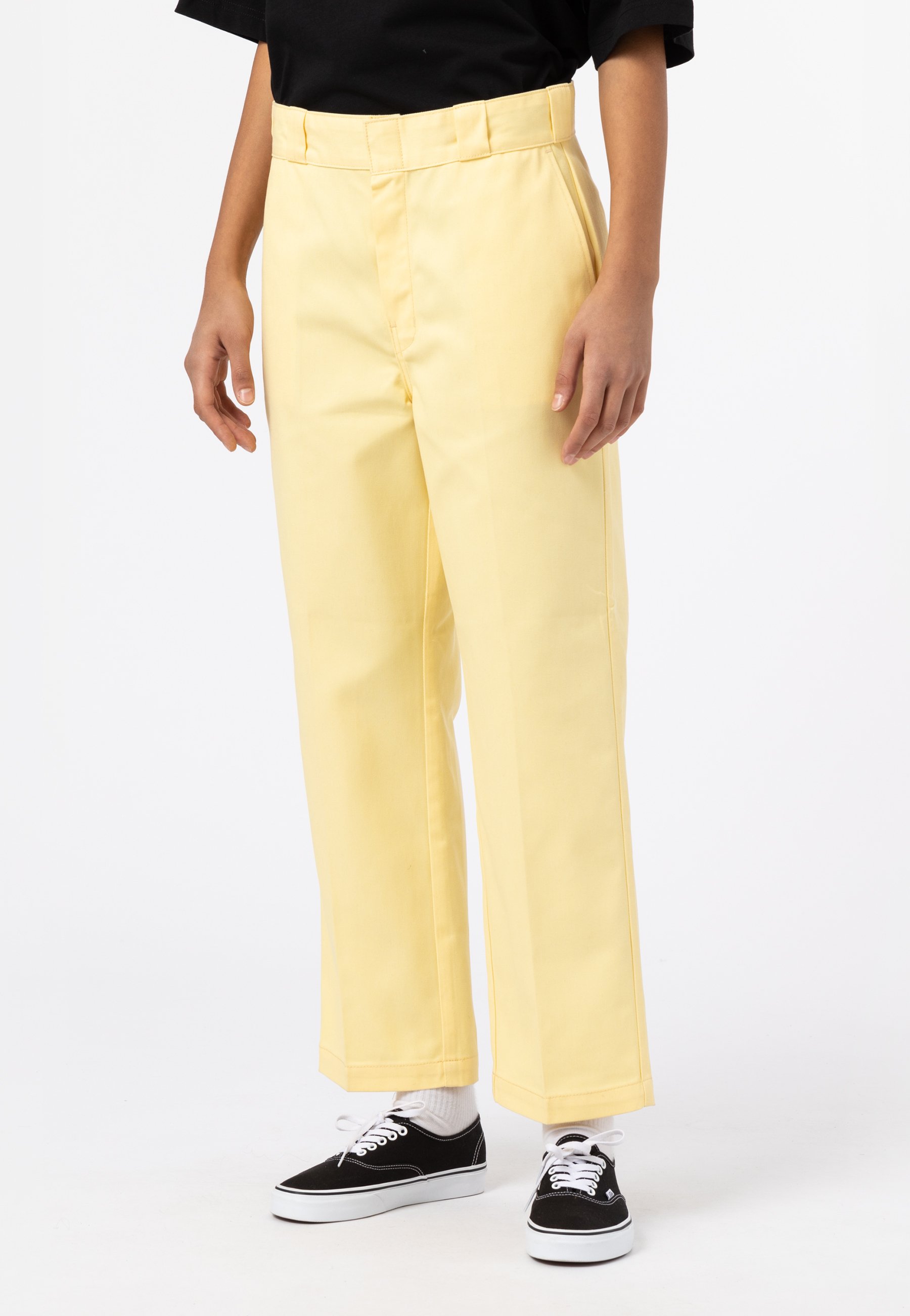 Dickies CROPPED - chinos - banana/amarillo claro - Zalando.es
