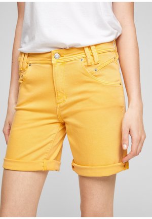 Short en jean - yellow