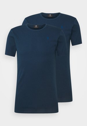 BASE 2 PACK - T-shirt basic - luna blue