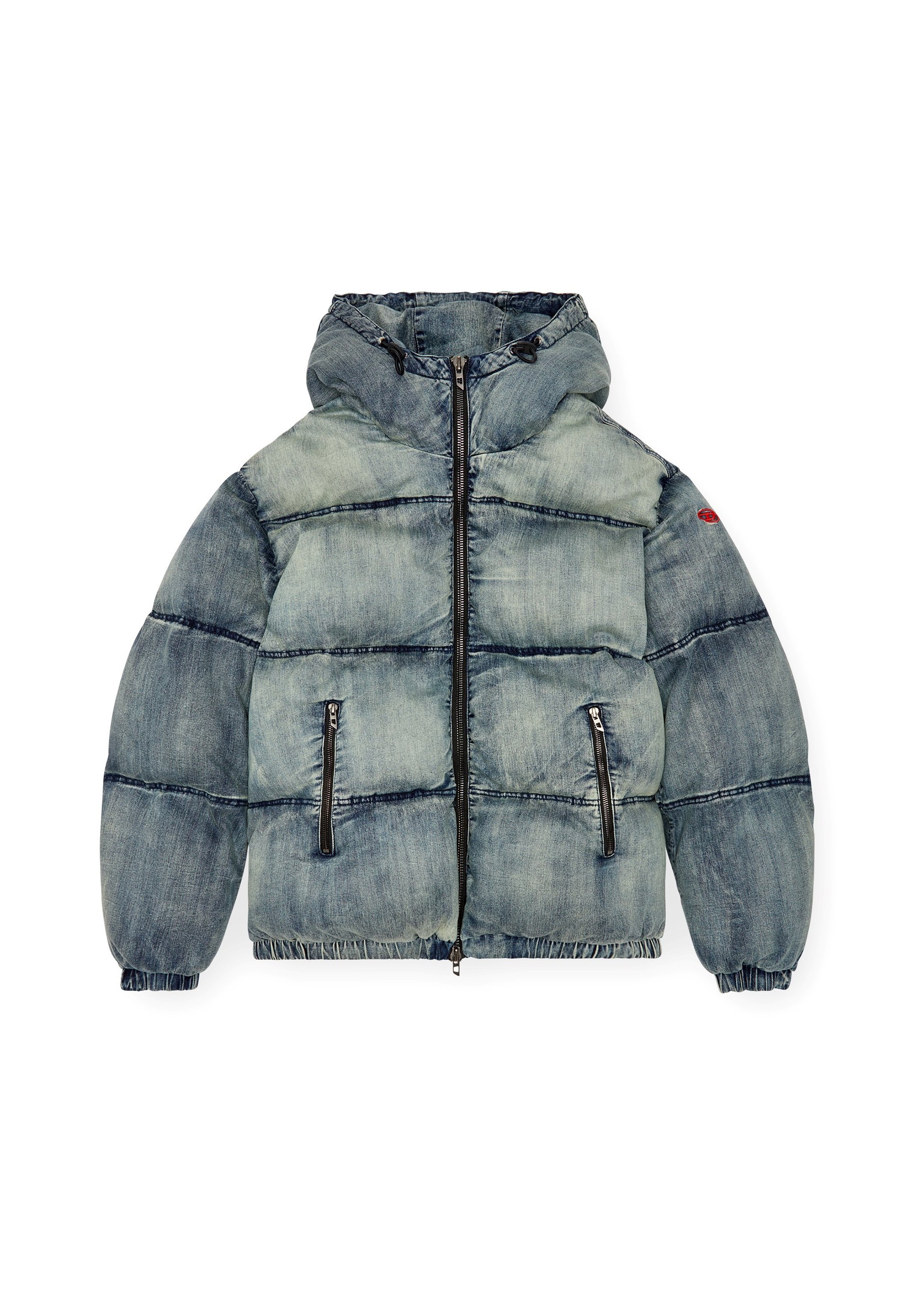 Diesel BLUE ‘W-DAY-PRINT’ puffer jacket Куртка Diesel W-DAY-PRINT A068160AHAJ_01 купить в Краснодаре по