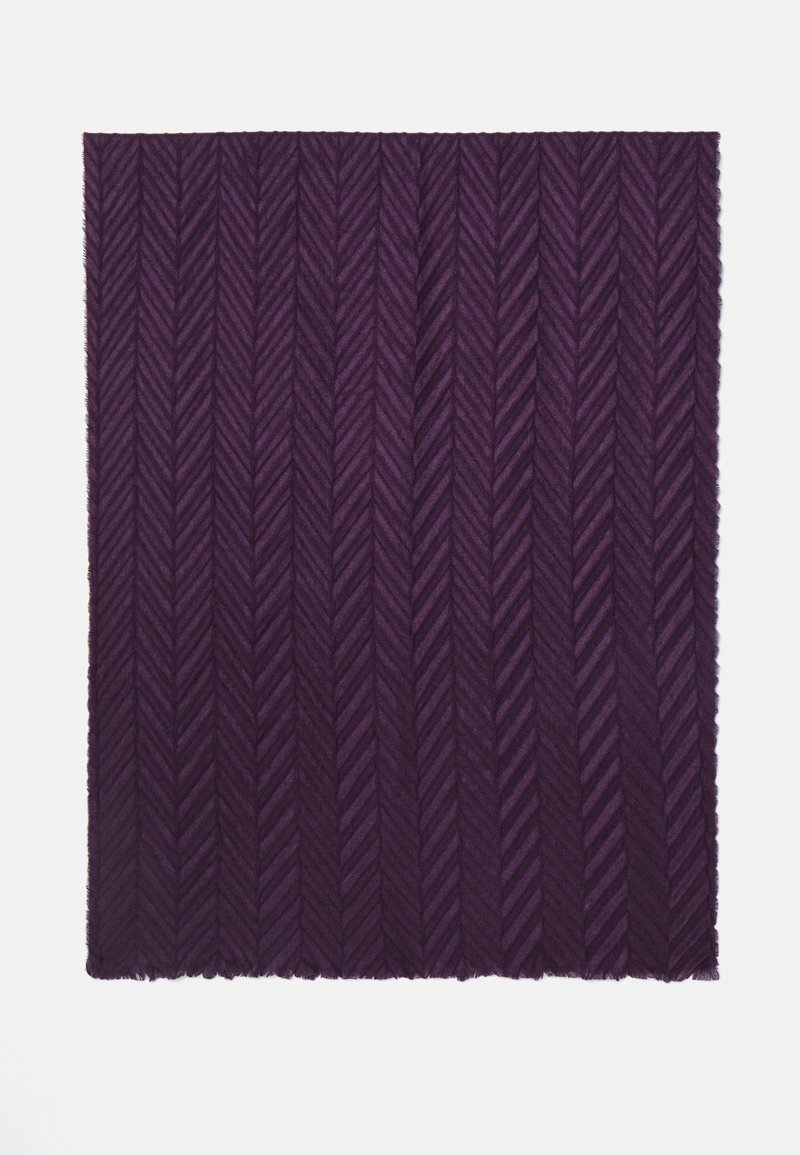 Vero Moda VMBIA STRUCTURE SCARF  - Sall - plum perfect melange