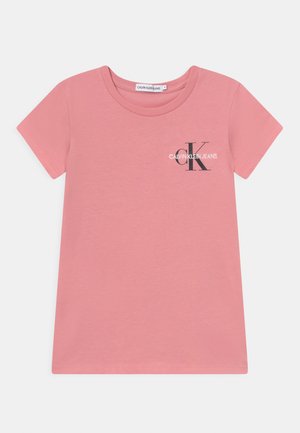 CHEST MONOGRAM - Camiseta básica - soft berry