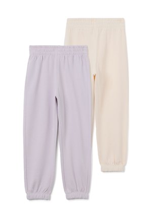 2 PACK - Pantalones deportivos - pink purple