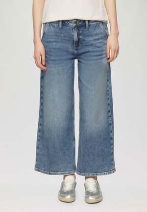 CATIE MID RISE CULOTTE - Flared Jeans - blau