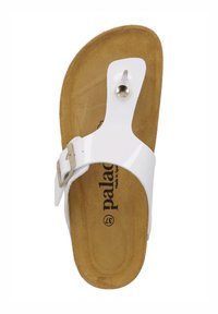 Palado KOS LACK - Sandaler m/ tåsplit - weiß lack