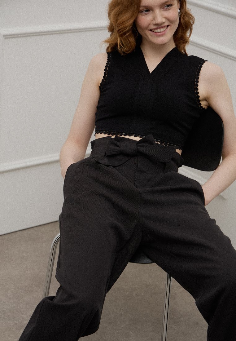 Scotch & Soda Broek zwart