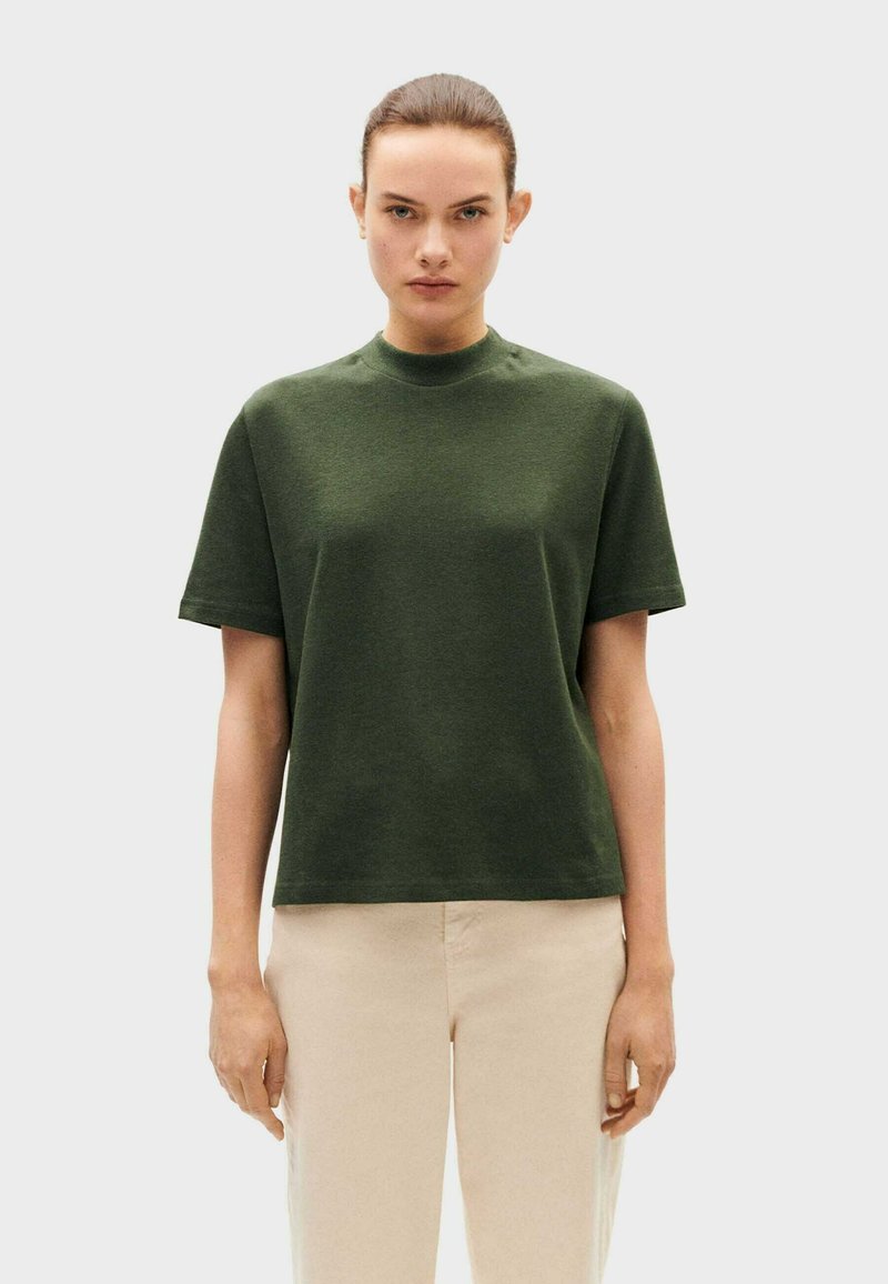 Thinking Mu AIDIN - Jednoduché tričko - dark green