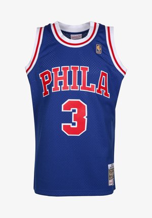 Mitchell & Ness NBA PHILADELPHIA 76ERS - ALLEN IVERSON  - Maglia NBA - royal