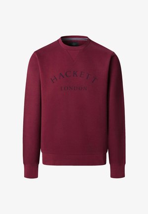 Hackett London HERITAGE - Sudadera - burgundy red