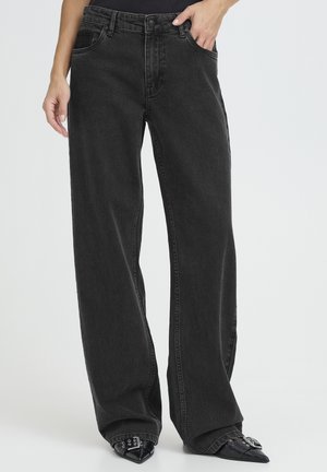 PZVEGA HW  - Jeans Relaxed Fit - black denim