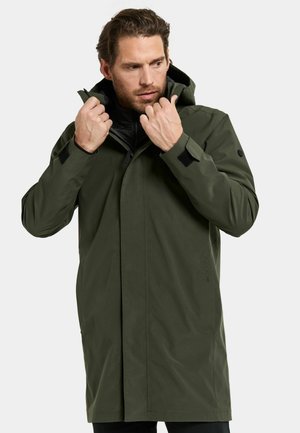 GEORGE WATERPROOF NON-PADDED - Manteau court - deep green