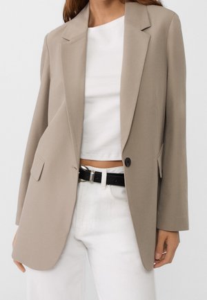 Blazer - mottled light brown