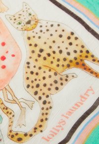 Lollys Laundry ANIMALLL SMALL SCARF - Selyemkendő - multi-coloured