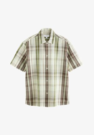 Next, REGULAR FIT - CHECK SHORT SLEEVE SHIRT . - Skjorter - neutral