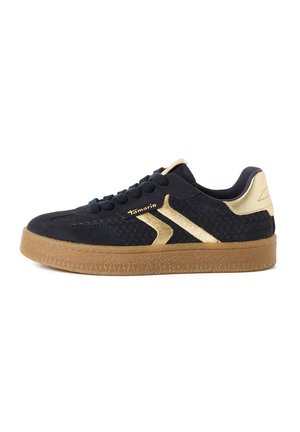 Tamaris, TAMARIS DAMEN LEDER SNEAKER 1-23723-44-890 LOW TOP FRAUEN SCHUH  - Sneaker low - navy comb