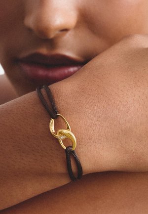 THOMAS SABO, Armband - gelbgoldfarben weiß braun