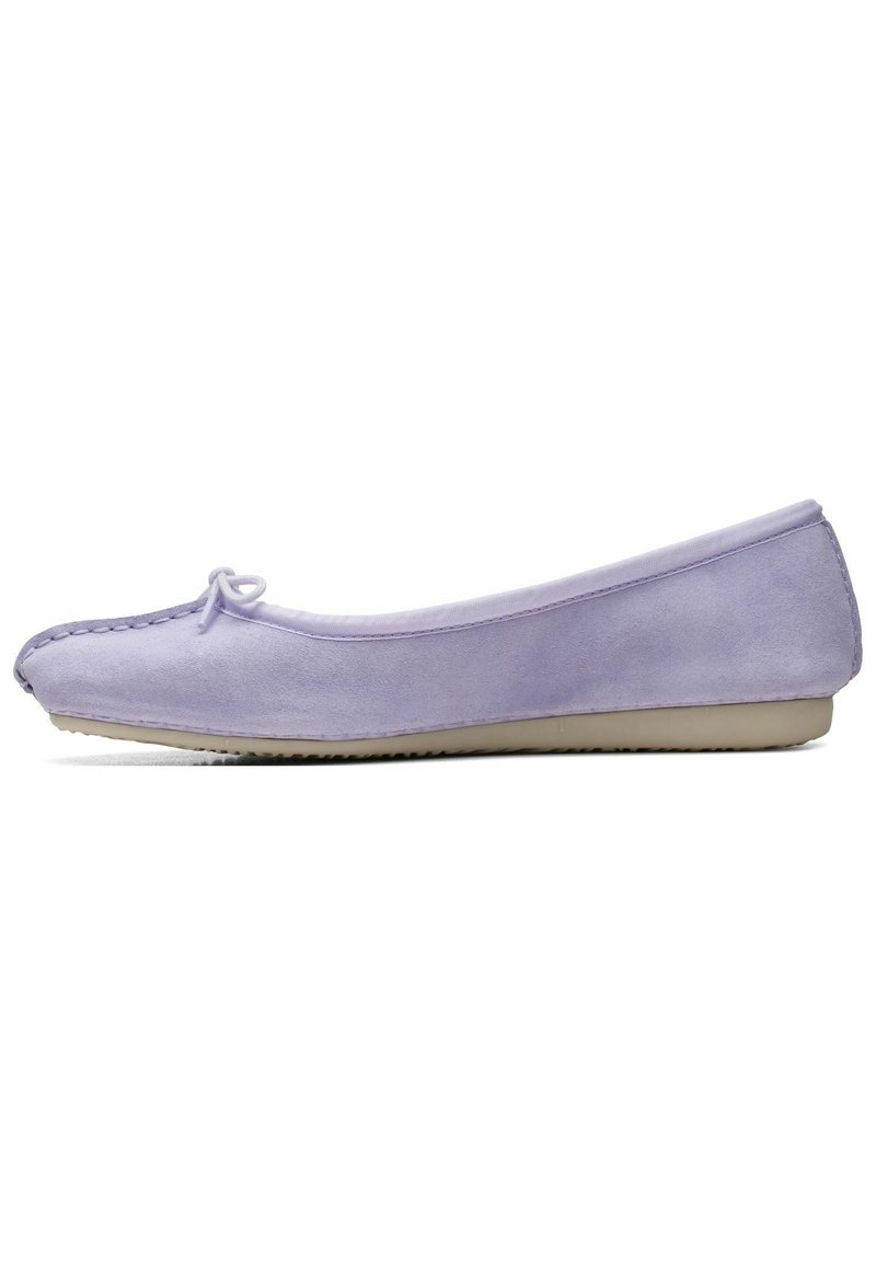 Clarks Ballet pumps lilac suede/purple Zalando.de
