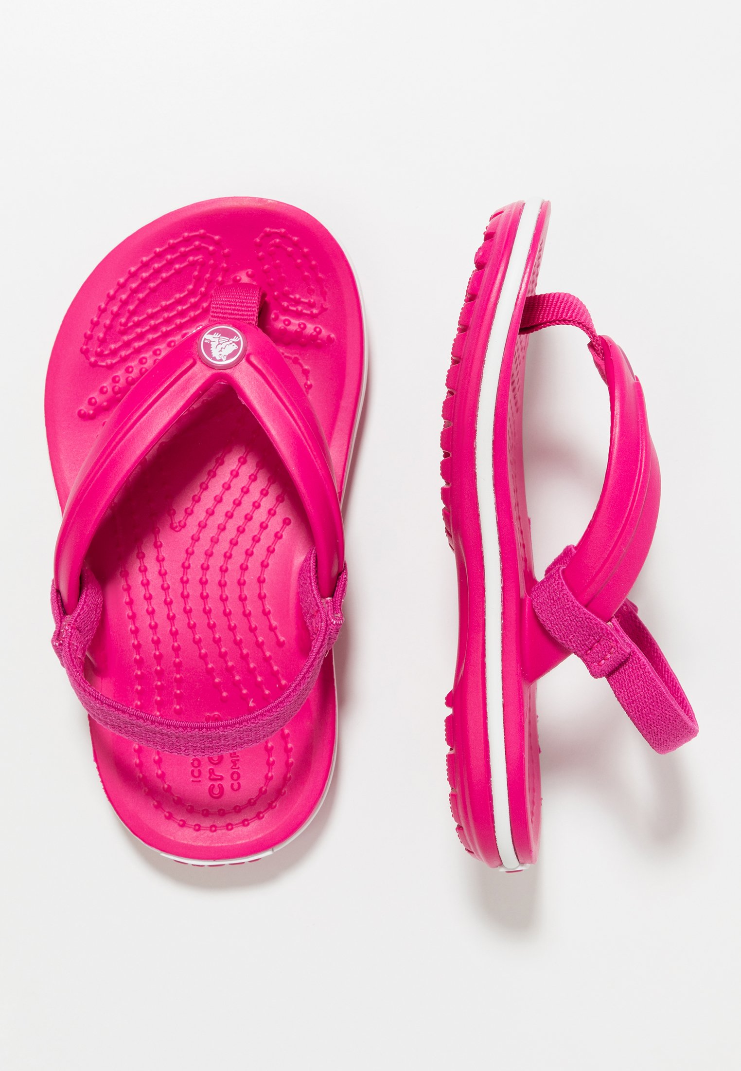 Crocs CROCBAND STRAP FLIP RELAXED FIT Badesko candy pink Crocs CROCBAND STRAP FLIP RELAXED FIT Badesko candy pink
