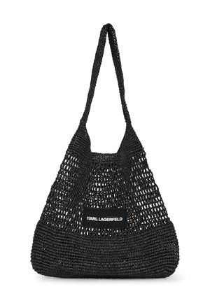 LOGO CROCHET BEACH - Accessorio da spiaggia - black