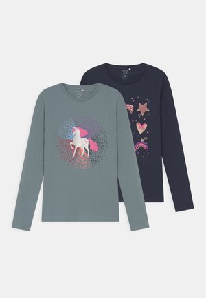 NMFRIKKA CAMP 2 PACK - Longsleeve - dark sapphire