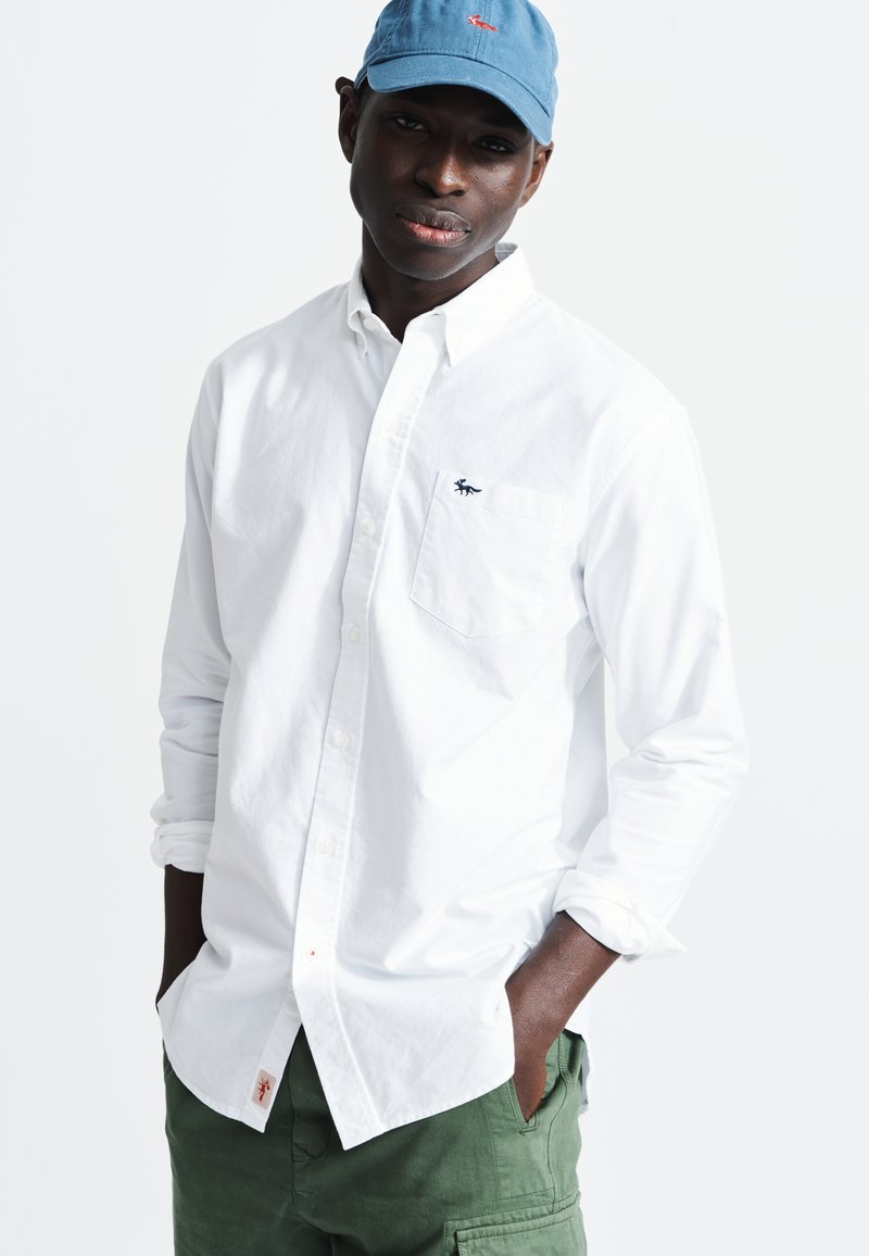 Herren Freizeithemden | Aubin ALDRIDGE OXFORD Hemd white/weiß - PM11758 Herren Freizeithemden | Aubin ALDRIDGE OXFORD Hemd white/weiß - PM11758