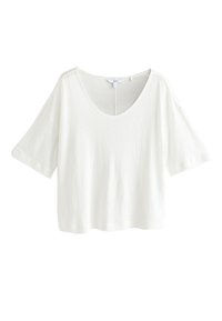 BLEND SOFT TOUCH - T-shirt con stampa - ecru