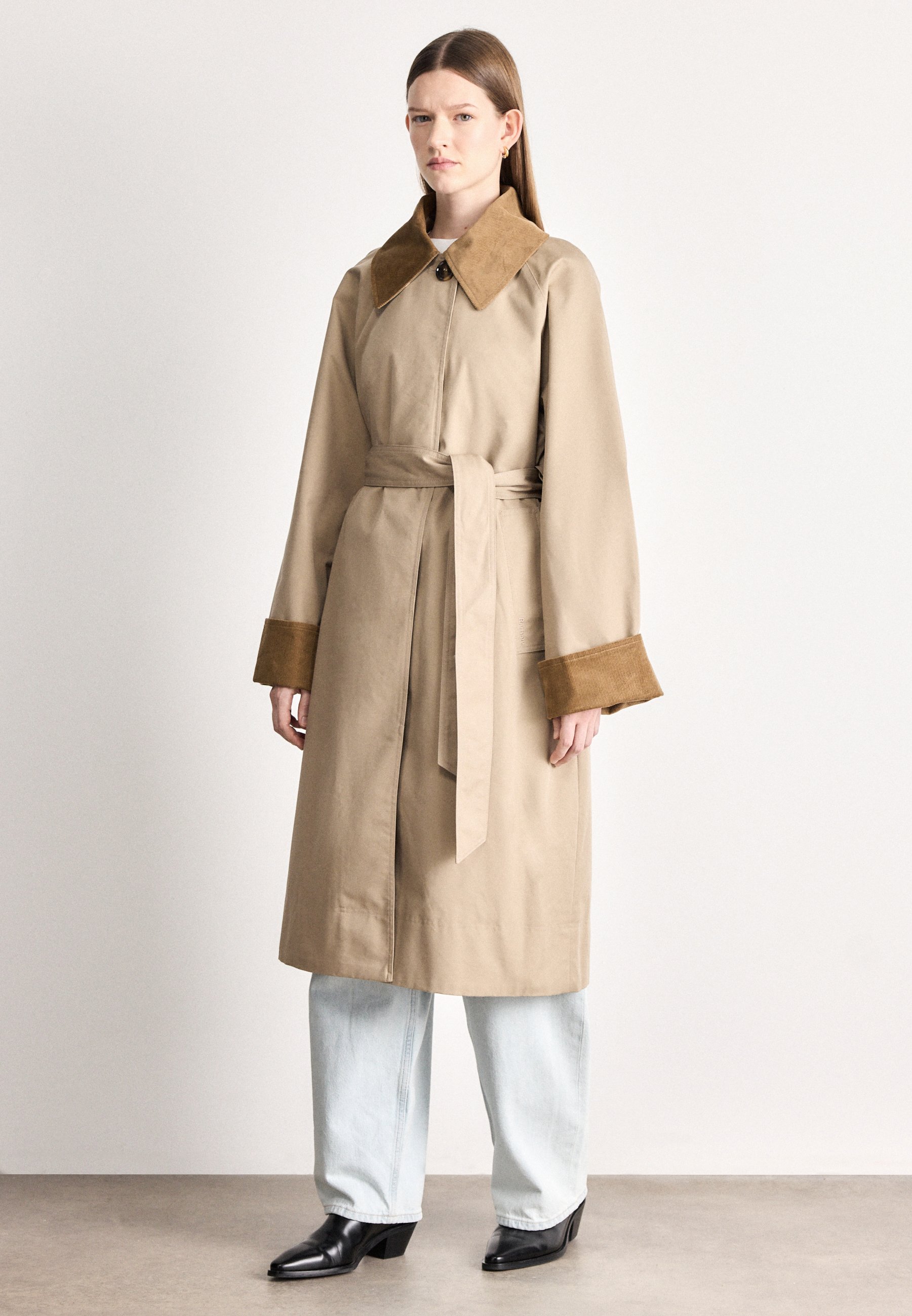 Barbour REAGAN SHOWERPROOF - Trenchcoat - honey/beige - Zalando.co.uk