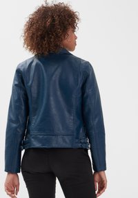BONOBO Jeans Giacca in similpelle - bleu marine