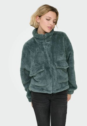 TEDDYFELL ONLANNA - Fleecejas - balsam green
