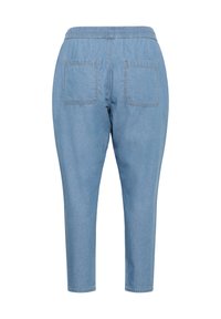 Kaffe Curve LOUISA - Džínsy tapered fit - medium blue chambray