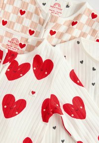 Next REGULAR FIT  VALENTINES TWO WAY ZIP  3 PACK - Magamisriided - red