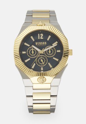 ECHO PARK - Montre - silver-coloured/gold-coloured/black