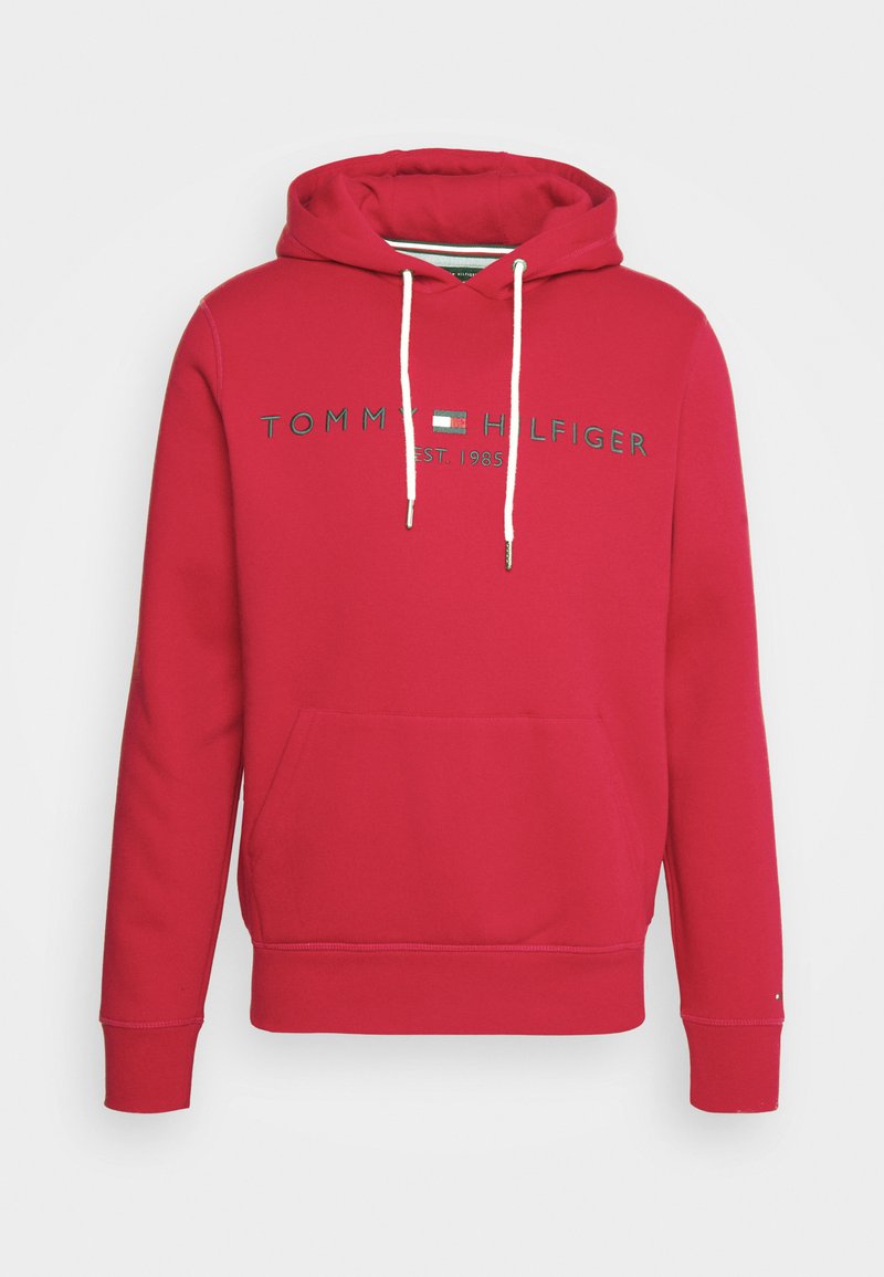 Tommy Hilfiger LOGO HOODY - Sweatshirt com capuz - blazer red