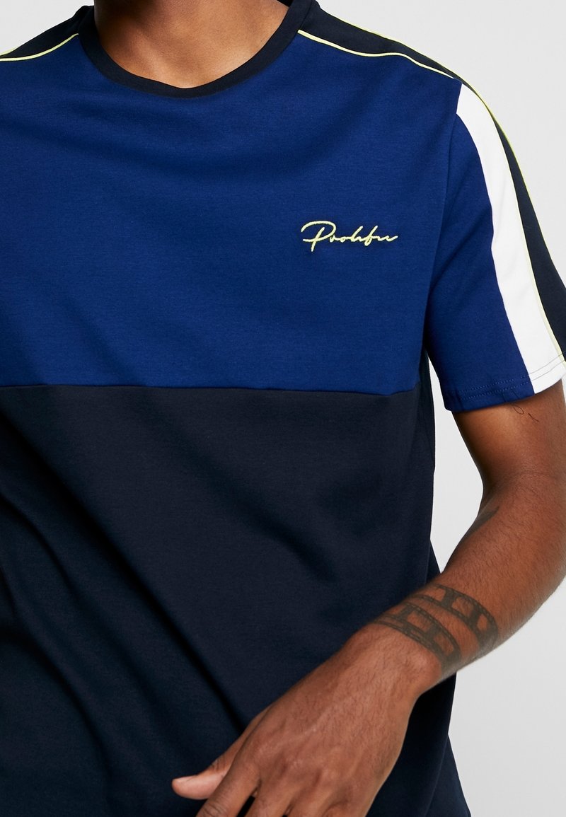 River Island Jednoduché tričko - dark blue