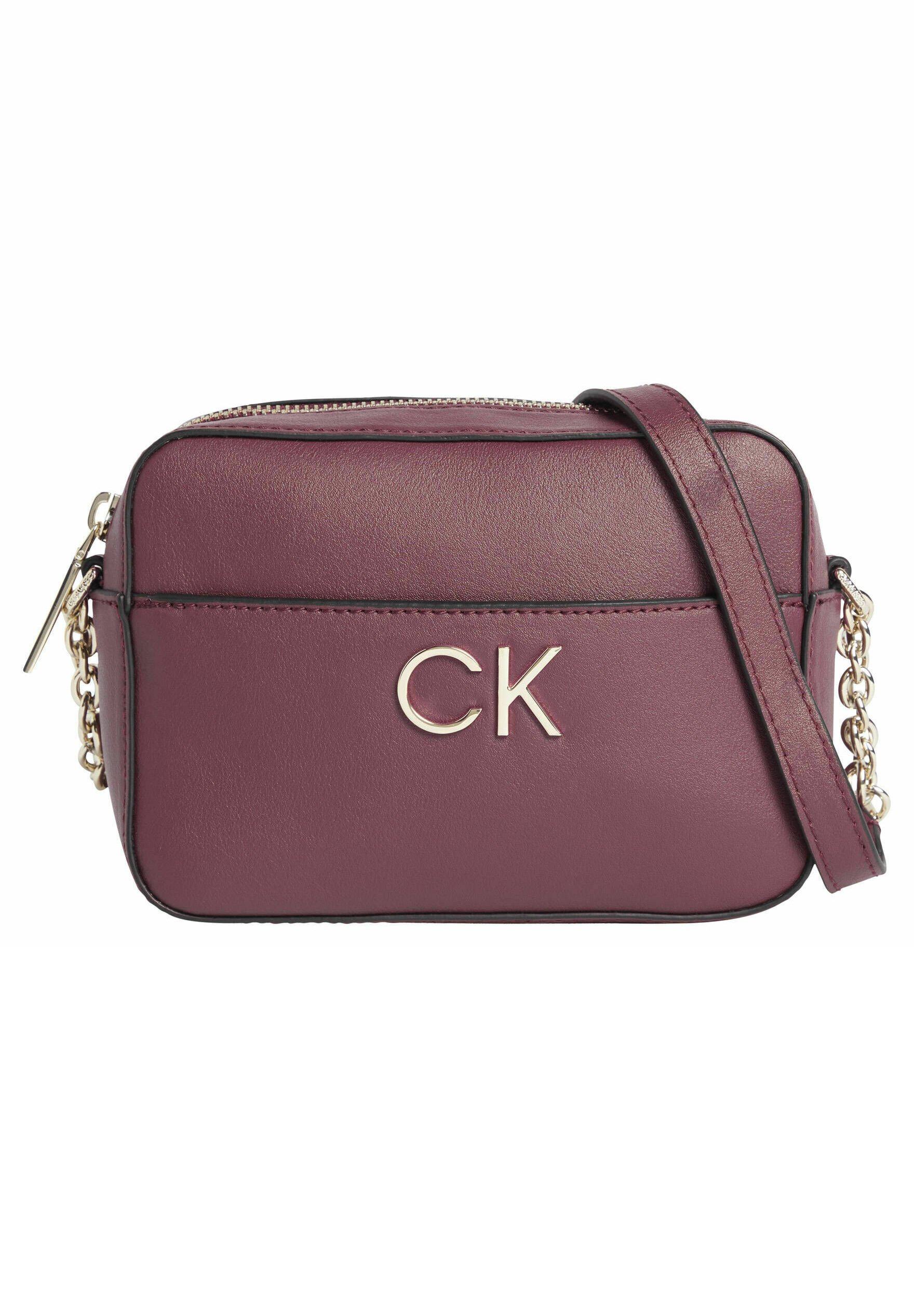 Lock Crossbody Calvin Klein Purple Handbag Calvin Klein RE-LOCK