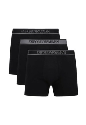 Emporio Armani, EMPORIO ARMANI BOXERSHORTS UNTERHOSEN 3-PACK - Lyhytlahkeiset bokserit - schwarz