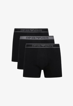 Emporio Armani, EMPORIO ARMANI BOXERSHORTS UNTERHOSEN 3-PACK - Lyhytlahkeiset bokserit - schwarz