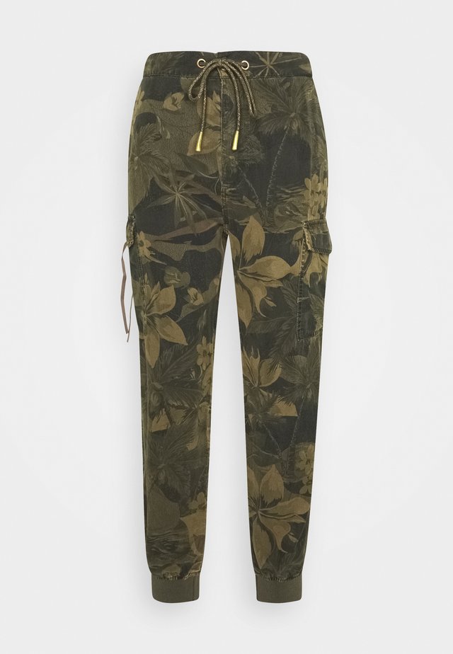 PANT MALALA - Spodnie materiałowe - verde militar