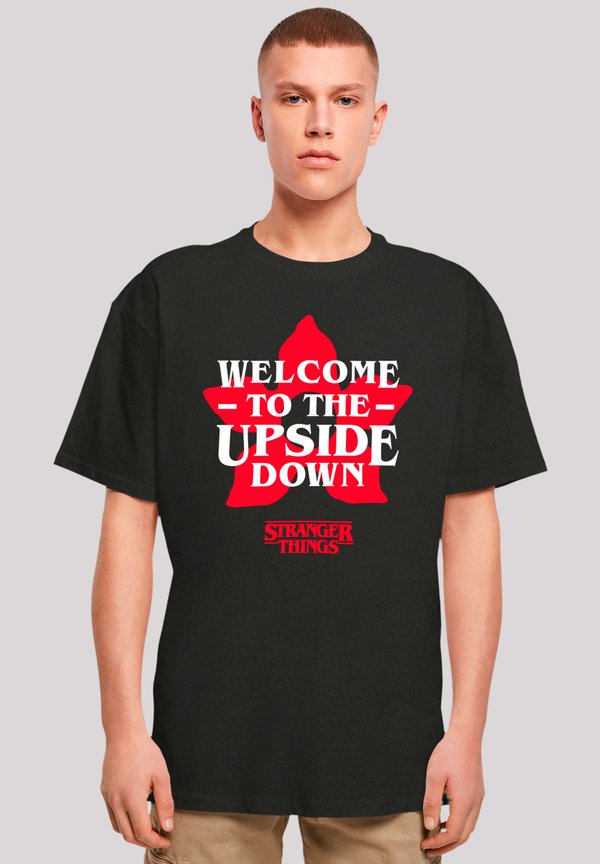STRANGER THINGS UPSIDE DOWN DREAMS NETFLIX TV SERIES - T-Shirt print - schwarz
