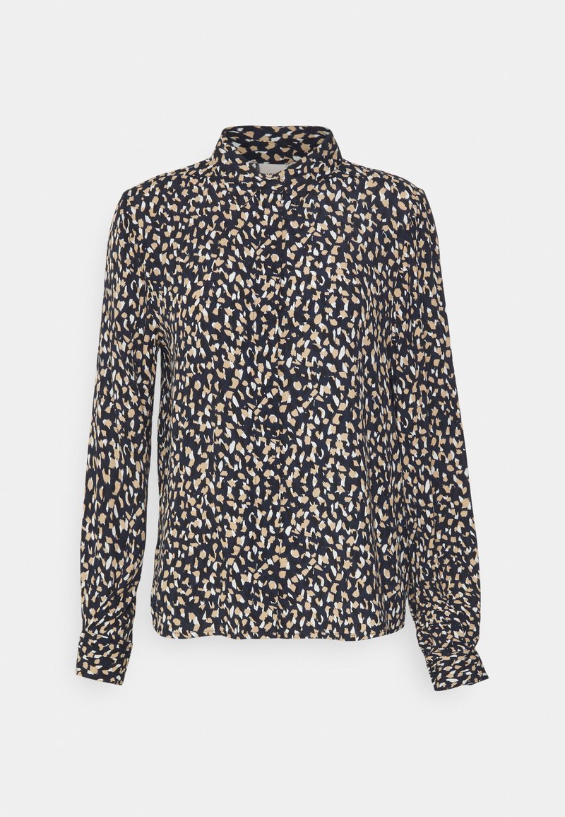 ICHI PETITE Overhemdblouse blauw ICHI PETITE Overhemdblouse blauw