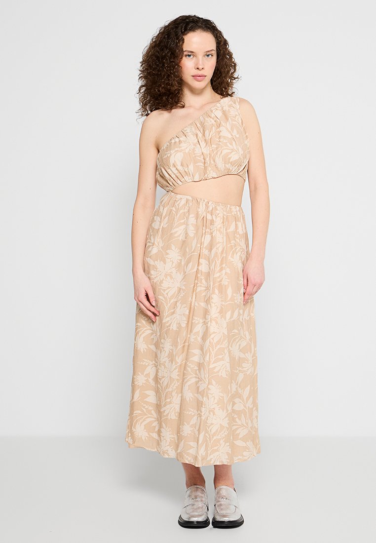 Abercrombie & Fitch Maxi-jurk beige