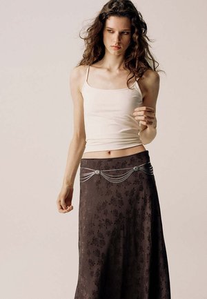 Mango, ADULT - Jupe trapèze - brown