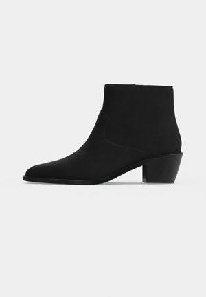 TYLOW - Bottines de cowboy / motard - black