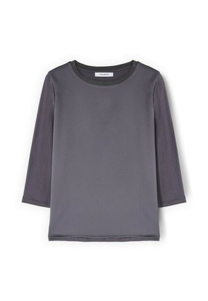 Motivi, T-SHIRT A MANICHE TRE QUARTI - Langarmshirt - grigio