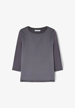 Motivi, T-SHIRT A MANICHE TRE QUARTI - Langarmshirt - grigio