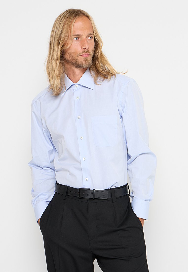 van Laack Zakelijk overhemd lichtblauw