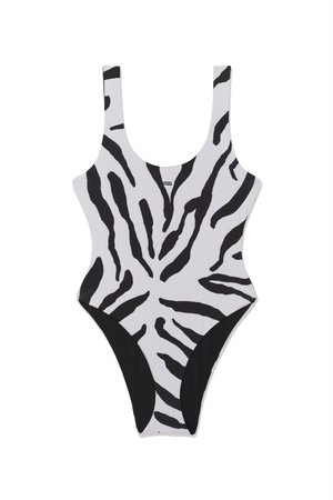 Gestuz, ZAIBA - Maillot de bain - black/white