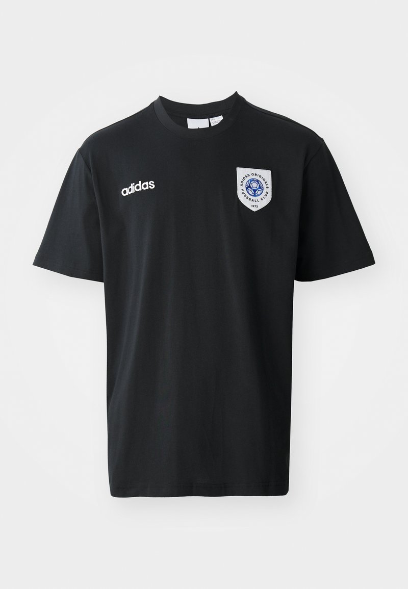 adidas Originals T-shirt print zwart adidas Originals T-shirt print zwart