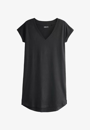 Next, REGULAR FIT V-NECK - Vestido ligero - black