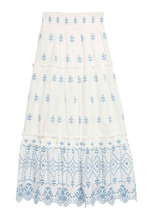 Marks & Spencer, A-snit nederdel - white mix